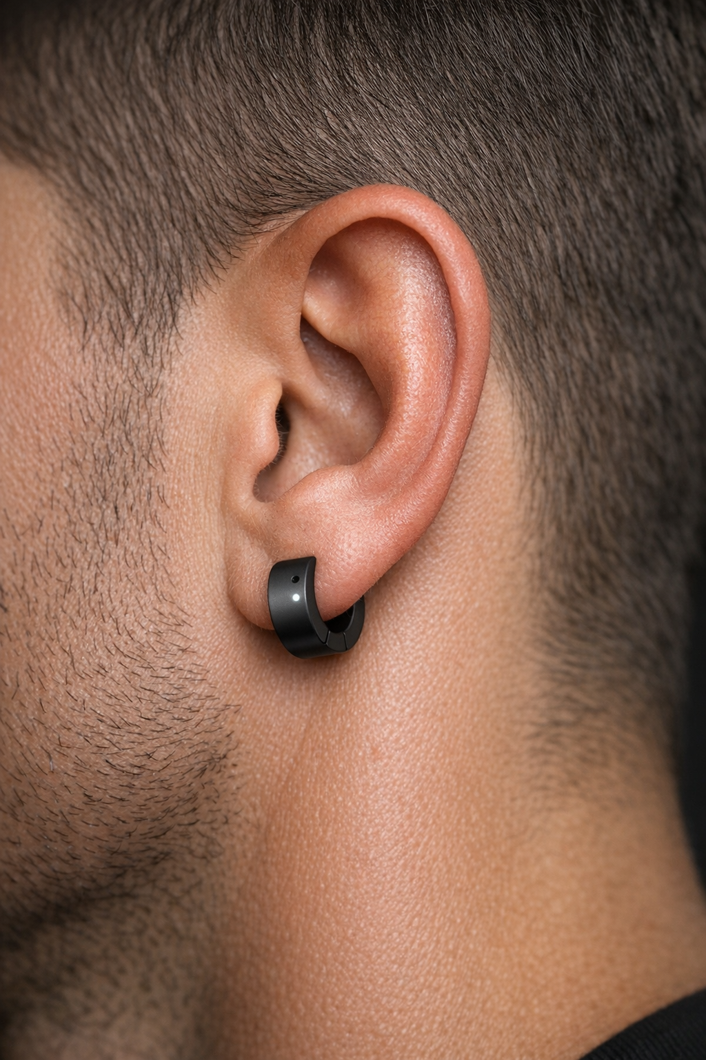 Tryambak worn on the ear